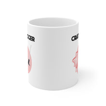 Load image into Gallery viewer, White Ceramic Mug - Crate Digger - Neon Bouncing Record