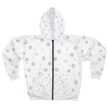 Load image into Gallery viewer, Neon Vinyl Unisex Zip Hoodie
