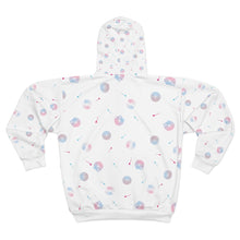 Load image into Gallery viewer, Neon Vinyl Unisex Zip Hoodie