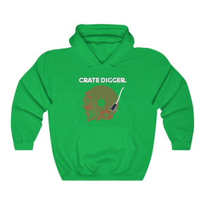 Crate Digger - DJ Bruce  Hooded Sweatshirt