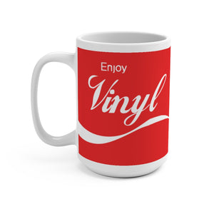 Enjoy Vinyl Mug 15oz